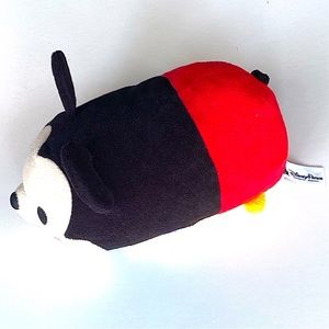 DISNEY Parks Mickey Mouse Tsum Tsum Plush Character Toy Red Black Medium 11"